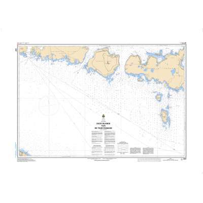 Central and Arctic Region Charts :CHS Chart 2297: Duck Islands to DeTour Passage