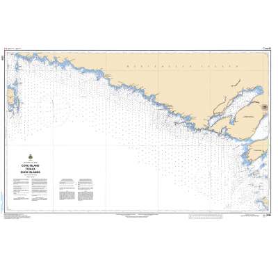 CHS Chart 2298: Cove Island to Duck Islands
