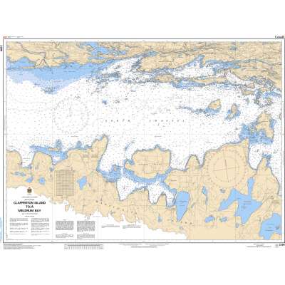 CHS Chart 2299: Clapperton Island to/à Meldrum Bay