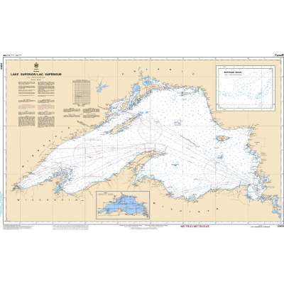 CHS Chart 2300: Lake Superior/Lac Supérieur