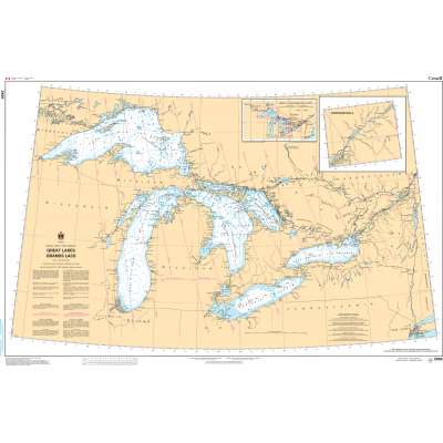 CHS Chart 2400: Great Lakes/Grands Lacs