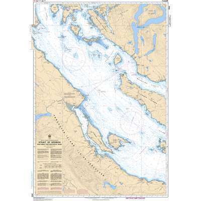 CHS Chart 3513: Strait of Georgia, Northern Portion/Partie Nord