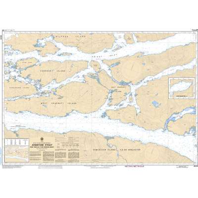 Pacific Region Charts :CHS Chart 3545: Johnstone Strait, Port Neville to/à Robson Bight