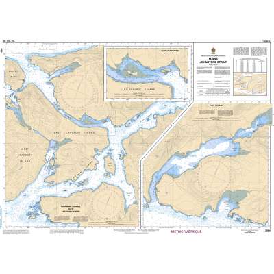 CHS Chart 3564: Plans - Johnstone Strait