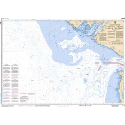 CHS Chart 3602: Approaches to/Approches à Juan de Fuca Strait