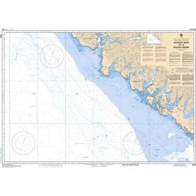 Pacific Region Charts :CHS Chart 3603: Ucluelet Inlet to/à Nootka Sound