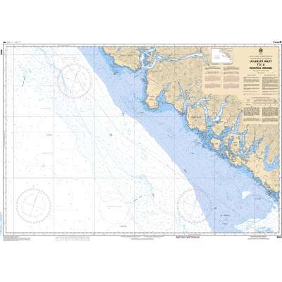 CHS Chart 3603: Ucluelet Inlet to/à Nootka Sound