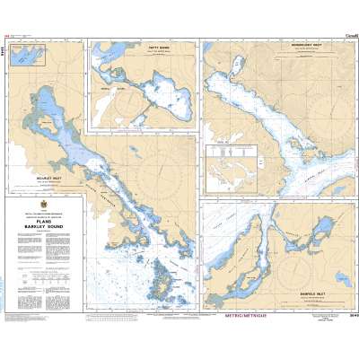 CHS Chart 3646: Plans - Barkley Sound