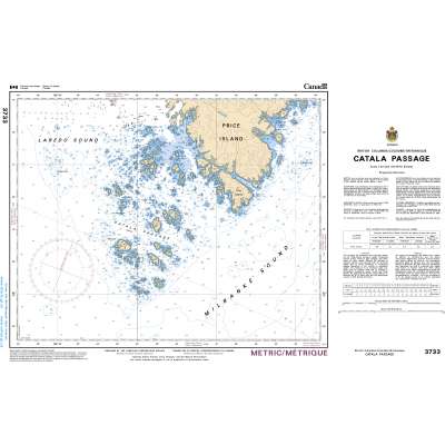 Pacific Region Charts :CHS Chart 3733: Catala Passage