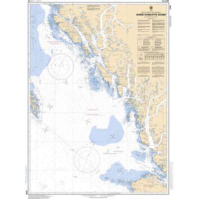 CHS Chart 3744: Queen Charlotte Sound