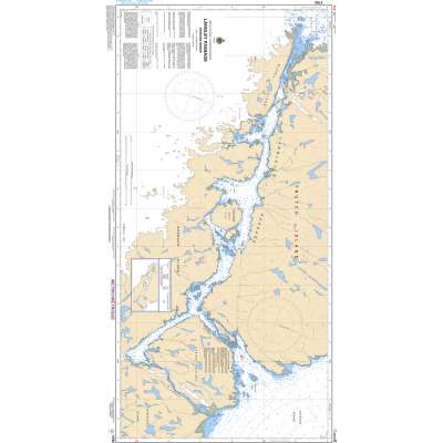 CHS Chart 3795: Langley Passage, Estevan Group