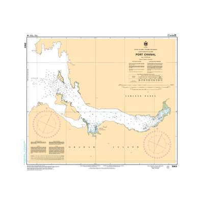 CHS Chart 3863: Port Chanal