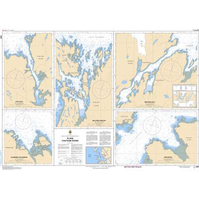 CHS Chart 3909: Plans Chatham Sound