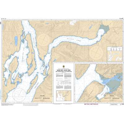 Pacific Region Charts :CHS Chart 3920: Nass Bay, Alice Arm and Approaches/et les approches
