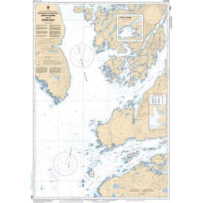 Pacific Region Charts :CHS Chart 3934: Approaches to/Approches à Smith Sound and/et Rivers Inlet