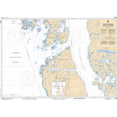Pacific Region Charts :CHS Chart 3935: Hakai Passage and Vicinity/et Environs
