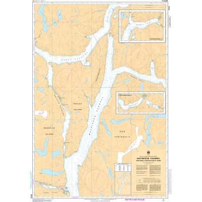 CHS Chart 3942: Mathieson Channel Northern Portion/Partie Nord