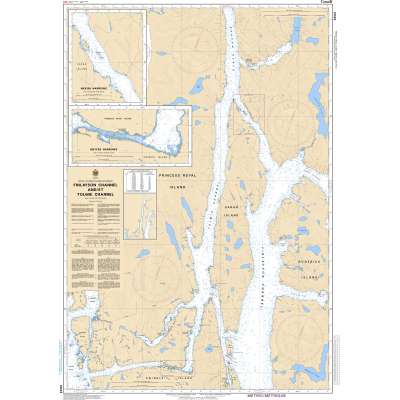 CHS Chart 3943: Finlayson Channel and/et Tolmie Channel