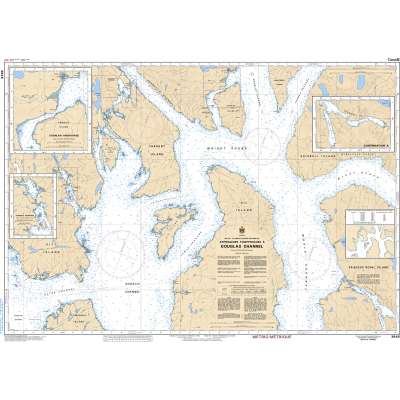 CHS Chart 3945: Approaches to/Approches à Douglas Channel