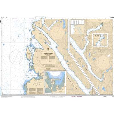 Pacific Region Charts :CHS Chart 3963: Work Channel