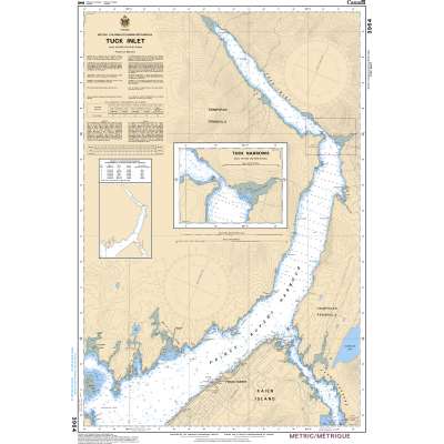 CHS Chart 3964: Tuck Inlet