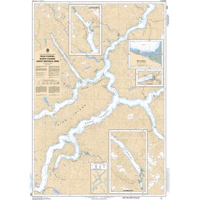 CHS Chart 3974: Dean Channel, Burke Channel and/et Bentinck Arms