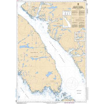 CHS Chart 3984: Principe Channel Southern Portion/Partie Sud