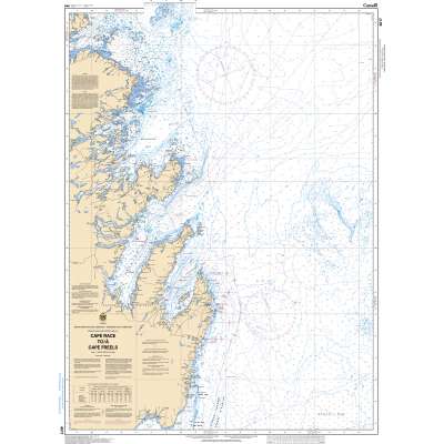 CHS Chart 4017: Cape Race to/à Cape Freels