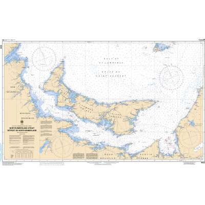 Atlantic Region Charts :CHS Chart 4023: Northumberland Strait / Détroit de Northumberland