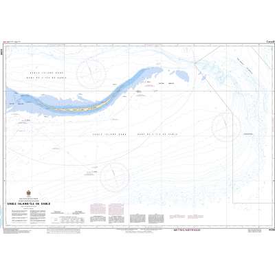 CHS Chart 4098: Sable Island/Île de Sable