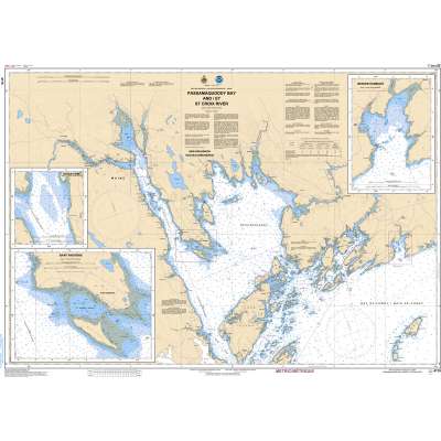 CHS Chart 4115: Passamaquoddy Bay and/et St. Croix River