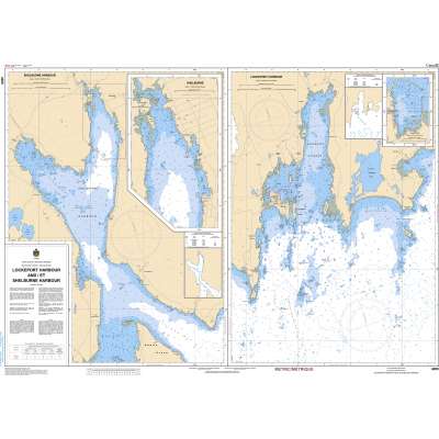 CHS Chart 4209: Lockeport Harbour and/et Shelburne Harbour