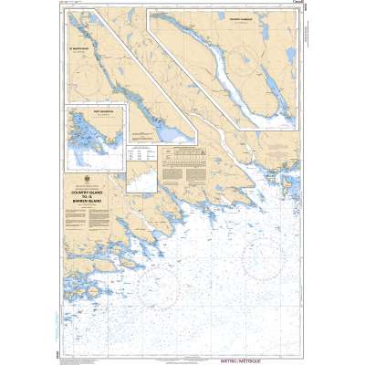 CHS Chart 4234: Country Island to/à Barren Island