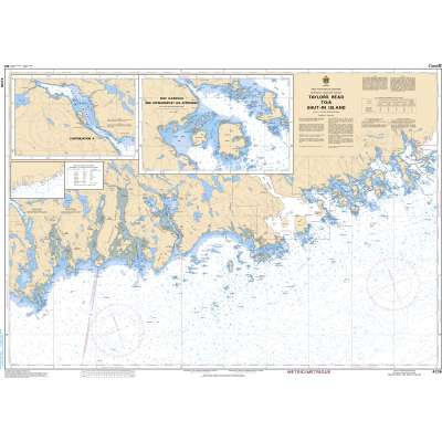 CHS Chart 4236: Taylors Head to/à Shut-in Island