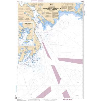 CHS Chart 4237: Approaches to/Approches au Halifax Harbour