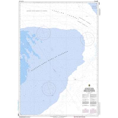 Atlantic Region Charts :CHS Chart 4255: Georges Bank/Banc de Georges - Eastern Portion/Partie Est