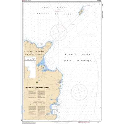 CHS Chart 4363: Cape Smoky to/à St. Paul Island