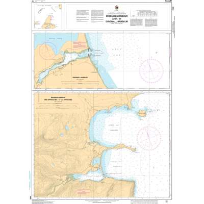 Atlantic Region Charts :CHS Chart 4365: Ingonish Harbour and/et Dingwall Harbour