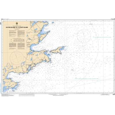 CHS Chart 4375: Guyon Island to/à Flint Island