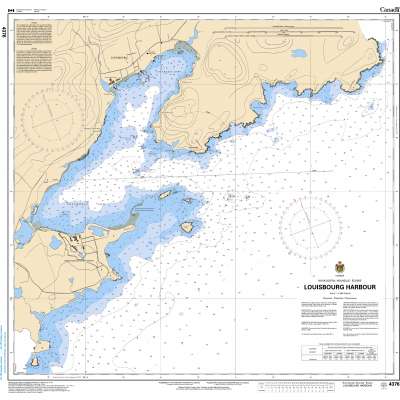CHS Chart 4376: Louisbourg Harbour