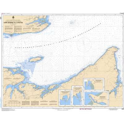 CHS Chart 4404: Cape George to/à Pictou