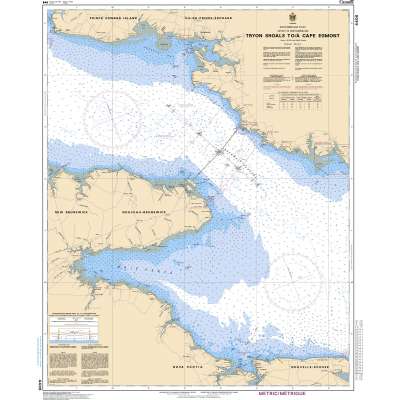 CHS Chart 4406: Tryon Shoals to/à Cape Egmont