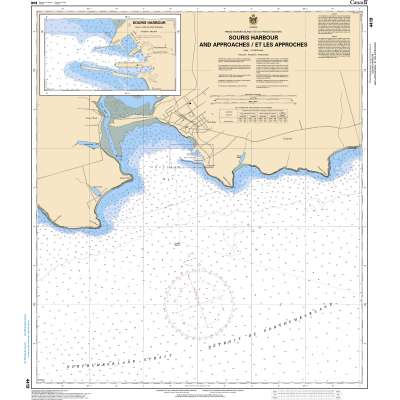 Atlantic Region Charts :CHS Chart 4419: Souris Harbour and Approaches/et les approches