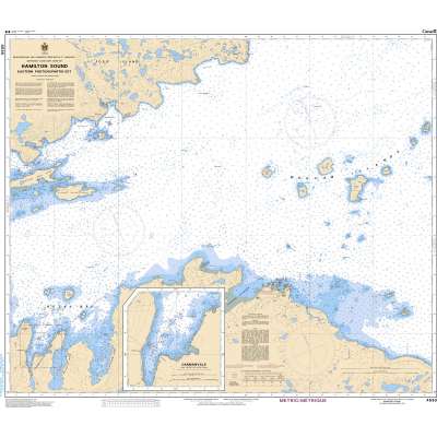 Atlantic Region Charts :CHS Chart 4530: Hamilton Sound, Eastern Portion / Partie est