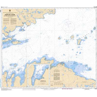 CHS Chart 4530: Hamilton Sound, Eastern Portion / Partie est