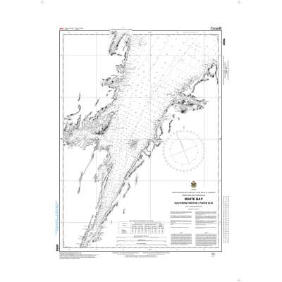 Atlantic Region Charts :CHS Chart 4584: White Bay - Southern Part / Partie Sud