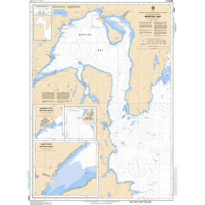 CHS Chart 4587: Mortier Bay