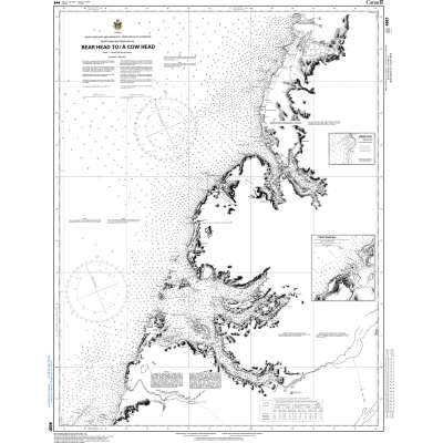 CHS Chart 4661: Bear Head to/à Cow Head