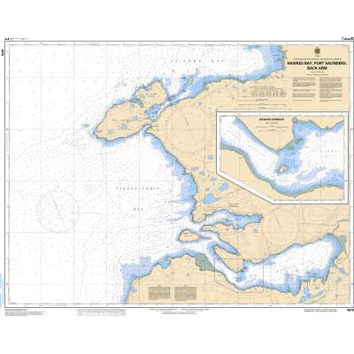 CHS Chart 4679: Hawkes Bay, Port Saunders, Back Arm