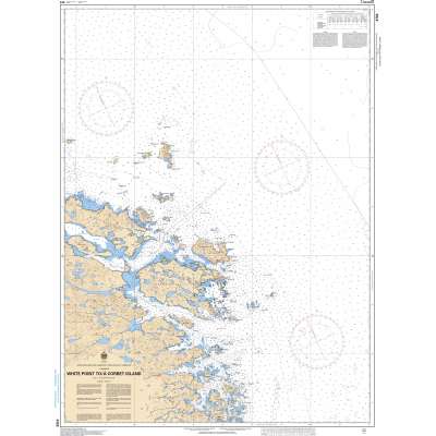 CHS Chart 4703: White Point to/à Corbet Island